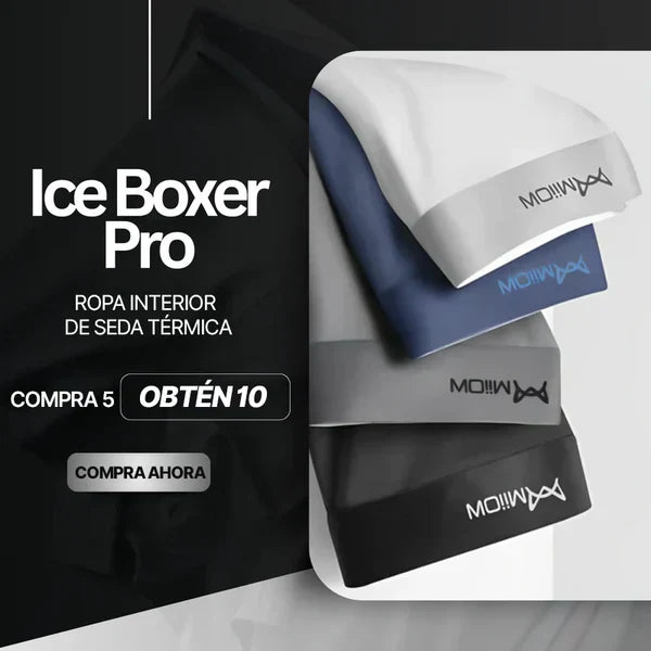 Ice Boxer Pro™ - Ropa interior de seda premium ultra cómoda — ¡Compra 5 y recibe 5 GRATIS!